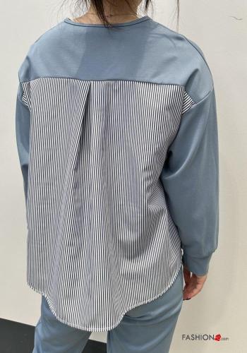 Striped long sleeve crew neck Sweatshirt - ph 3