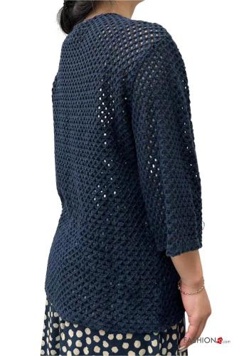 Strand Strickjacke aus Baumwolle - ph 3