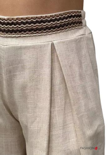 Pantalone in Lino con elastico - ph 2