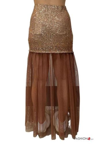 tulle Skirt with sequins with elastic - ph 3