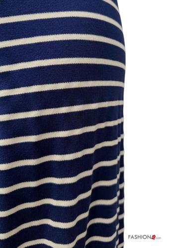 Pantalone in Cotone Fantasia righe con elastico - ph 4