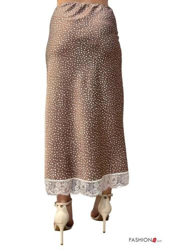 Saia renda Padrão bolas - ph 4