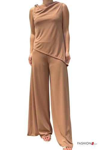 wide leg Trousers with elastic - ph 3