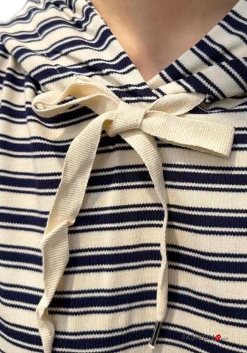 Sweatshirt em Algodão manga comprida às riscas com capuz - ph 2