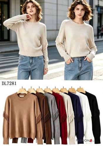 Maglione con frange - ph 2