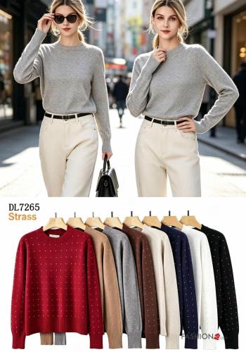 Maglione con strass - ph 2