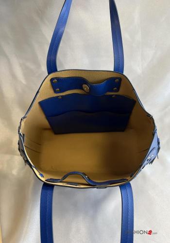 Sac en Cuir Véritable avec fermeture éclair avec bandoulière - ph 4