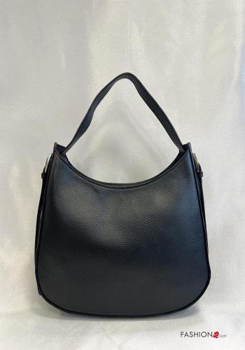 Sac porté épaule en Cuir Véritable avec fermeture éclair - ph 2