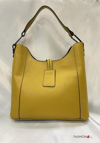 Borsa a spalla in Vera pelle con tracolla - ph 2