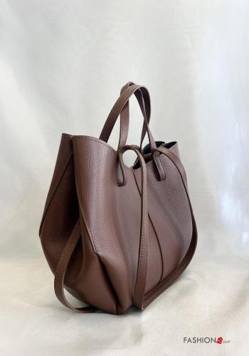 Borsa a spalla in Vera pelle con portamonete - ph 5