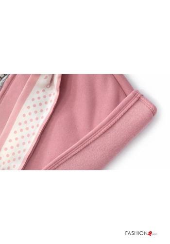 Sweatshirt sem mangas com fecho com bolsos com capuz - ph 3