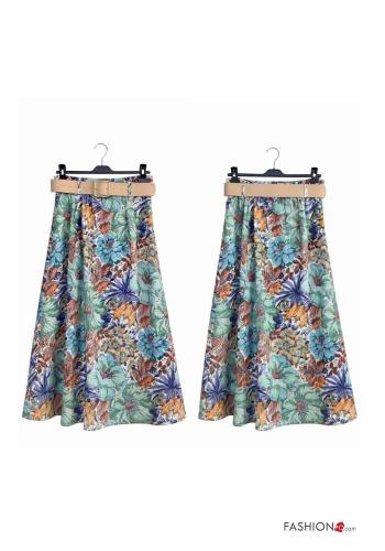 Gonna vita alta con cintura - ph 3