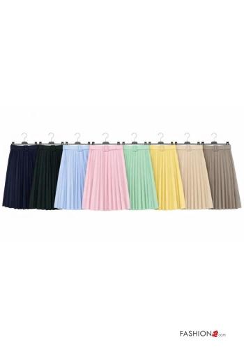 Gonna plissé con cintura - ph 2