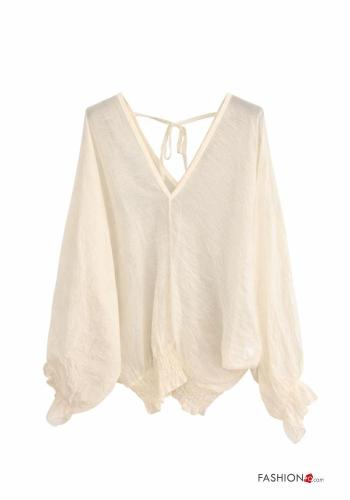 Camicia scollo a V - ph 3