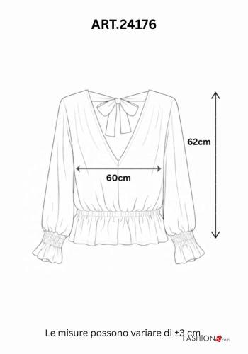 Camicia scollo a V - ph 4