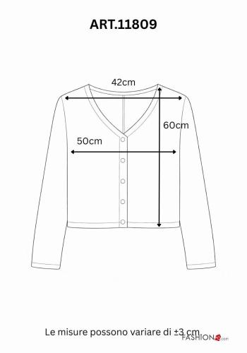 Camicia in Cotone scollo a V - ph 4