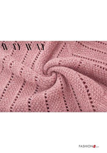 Lurex Strickpullover mit V-Ausschnitt - ph 2