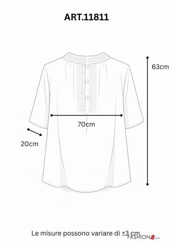 Cotton Shirt broderie anglaise - ph 3