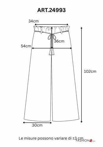 Pantalone con cintura con tasche - ph 3