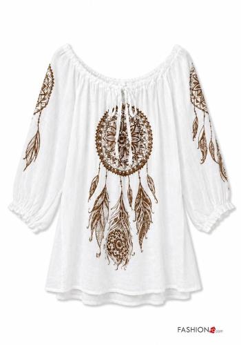 Camicia maniche a palloncino - ph 2