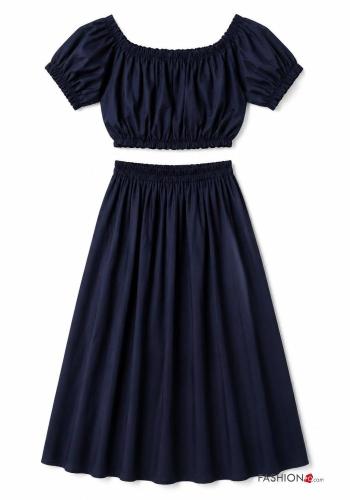 Jumpsuit in Cotone con elastico - ph 2