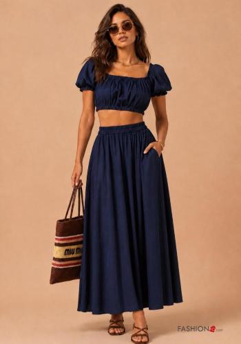 Jumpsuit in Cotone con elastico - ph 3
