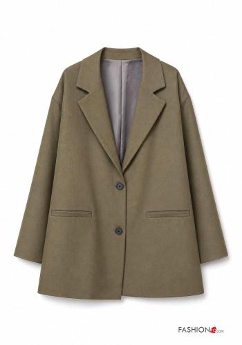Blazer con bottoni con tasche - ph 2