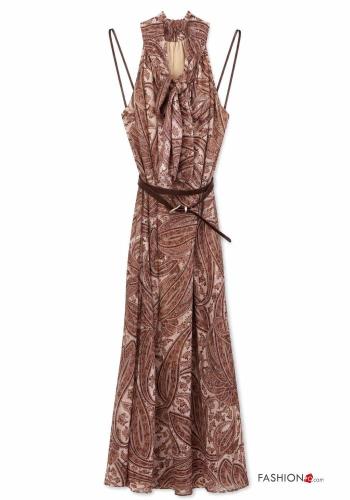 Abito lurex con cintura con fiocco - ph 2