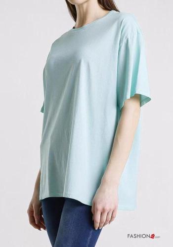 T-shirt in Cotone maniche corte girocollo - ph 3