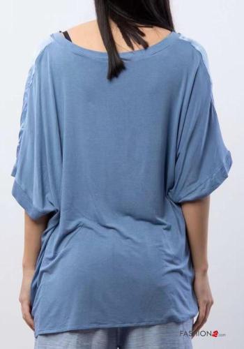 Top oversize à col en V - ph 3
