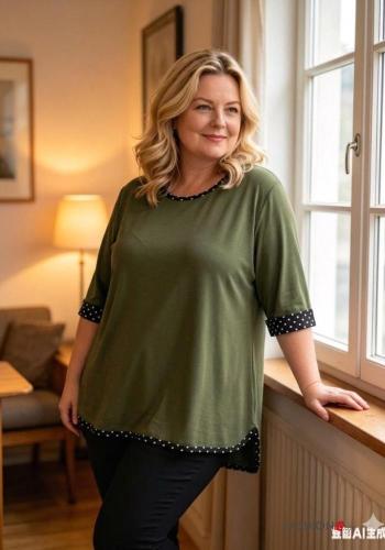 T-shirt maniche corte Fantasia colorata - ph 2