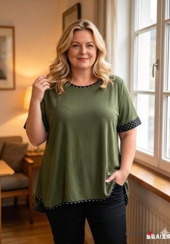 T-shirt maniche corte Fantasia colorata - ph 3