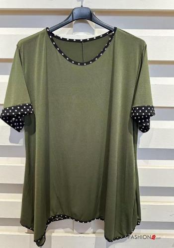 T-shirt maniche corte Fantasia colorata - ph 4