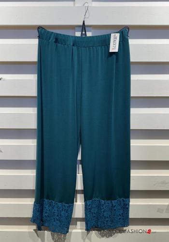Pantalone pizzo lungo con elastico - ph 4
