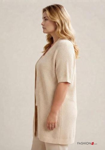 Cardigan maniche a tre quarti - ph 3