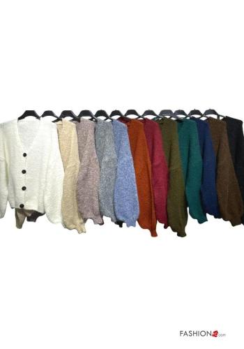 Strickjacke aus Wollmischung - ph 6
