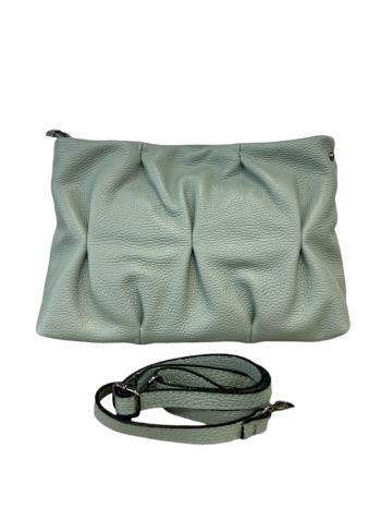 Sac en Cuir Véritable avec fermeture éclair avec bandoulière - ph 1