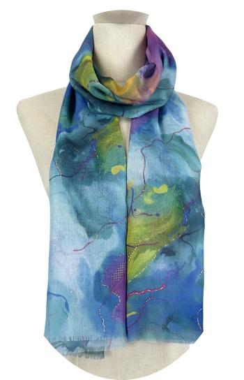 Abstract print Scarf - ph 1