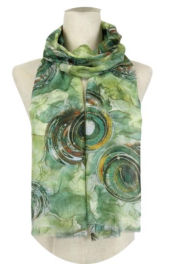 Sciarpa lurex Fantasia astratta - ph 1
