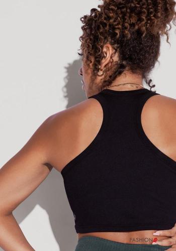 sleeveless POPFLEX Ribbed mini Top - ph 2