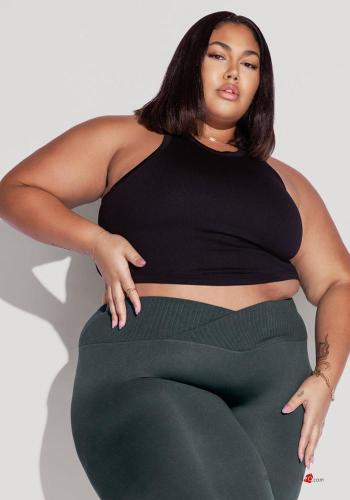 sleeveless POPFLEX Ribbed mini Top - ph 4