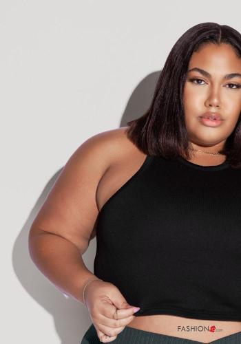 sleeveless POPFLEX Ribbed mini Top - ph 5