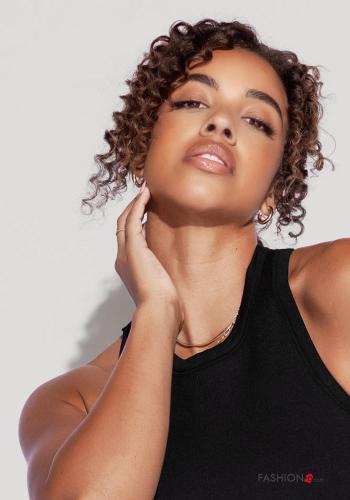 sleeveless POPFLEX Ribbed mini Top - ph 6