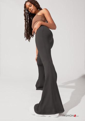 flared POPFLEX high waist Leggings with pockets with elastic - ph 4