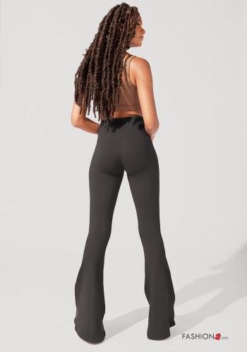 flared POPFLEX high waist Leggings with pockets with elastic - ph 5