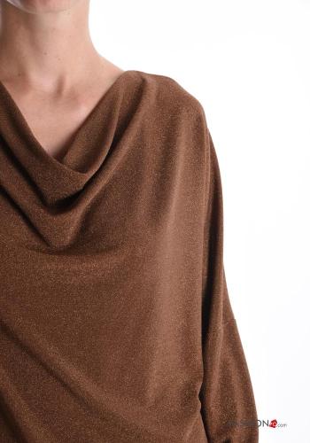 Blusa lurex manga comprida - ph 4