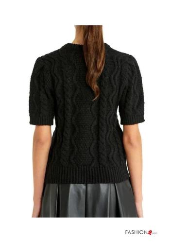 Maglione maniche corte con fiocco - ph 4