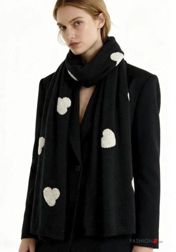 heart motif Scarf - ph 2