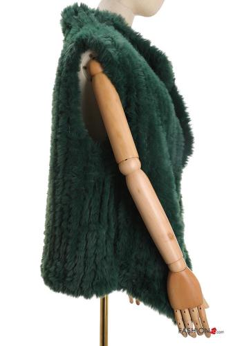 Smanicato pelliccia sintetica con bottoni - ph 3