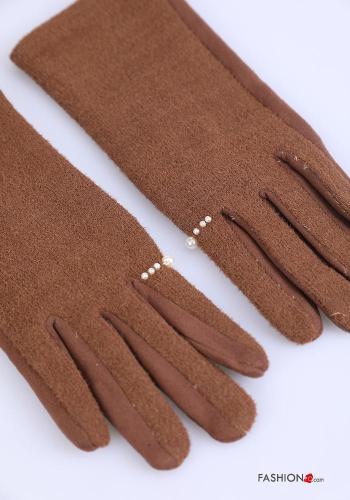 Cotton Gloves with pearls - ph 2